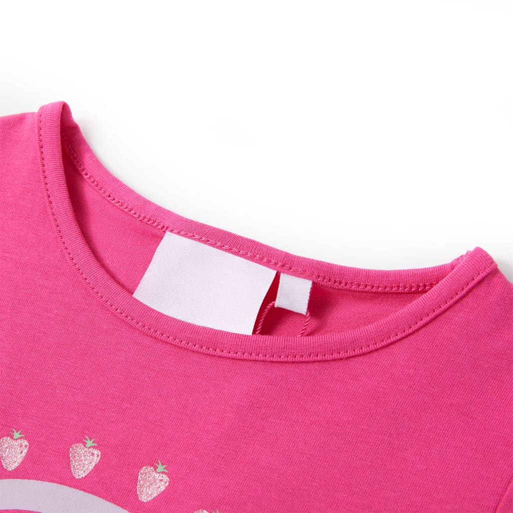 VidaXL Chemise enfant 104 rose foncé