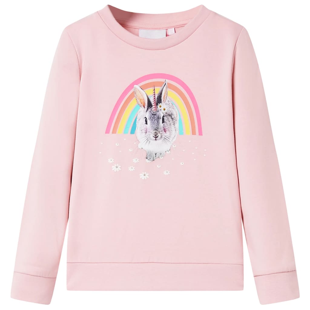VidaXL Pull enfant 92 rose clair