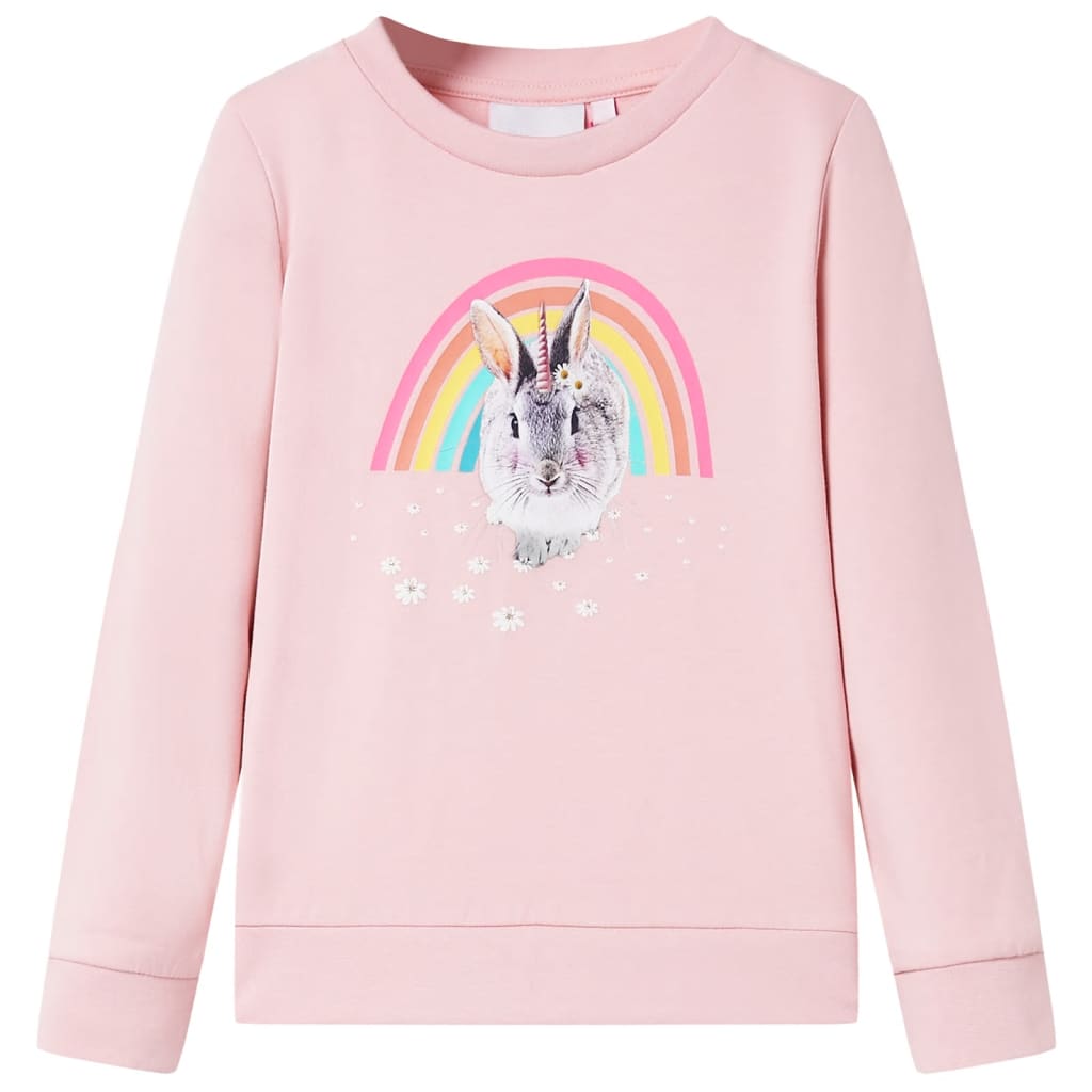 VidaXL Pull enfant 104 rose clair