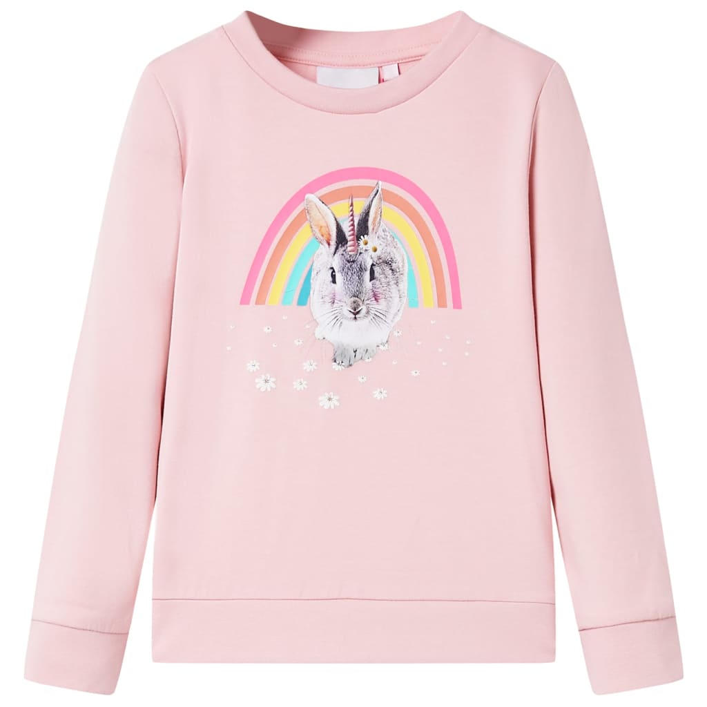 VidaXL Pull enfant 116 rose clair