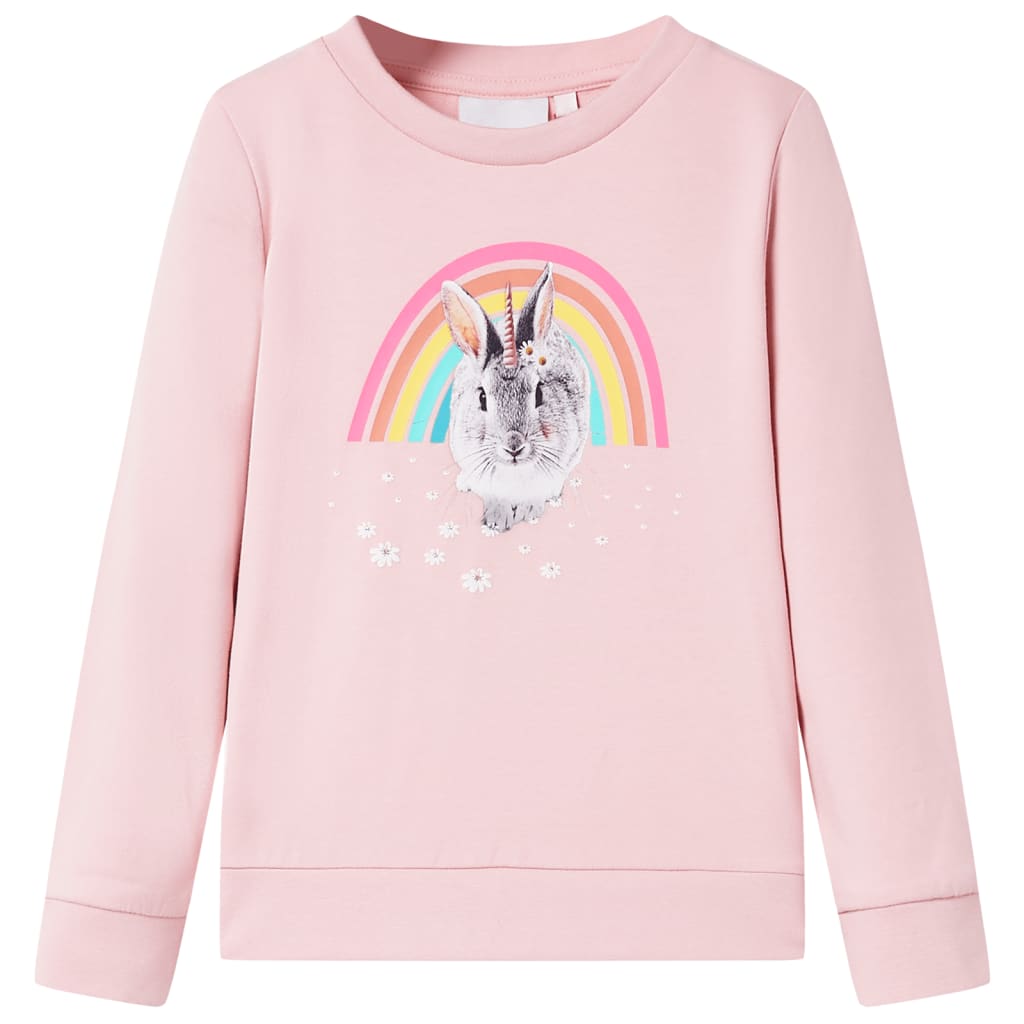 VidaXL Pull enfant 140 rose clair