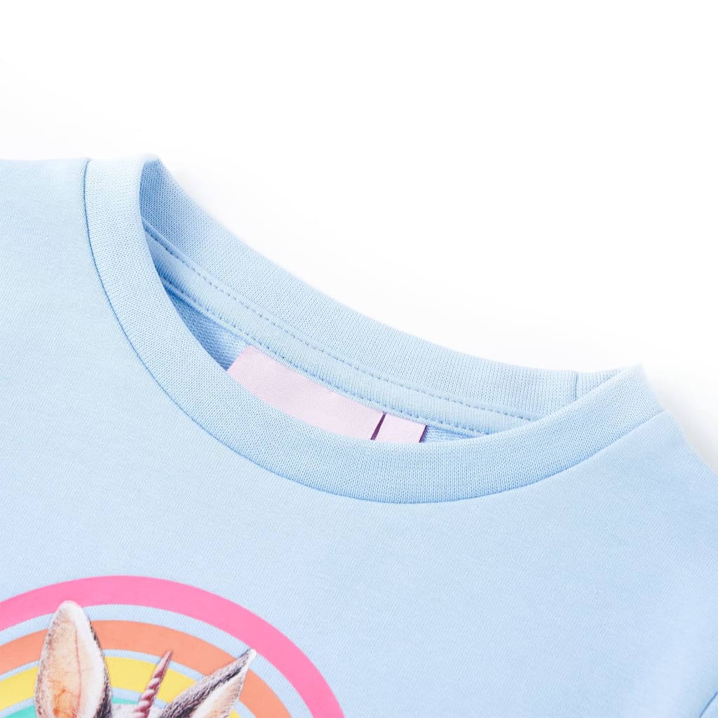 VidaXL Pull enfant 104 bleu clair
