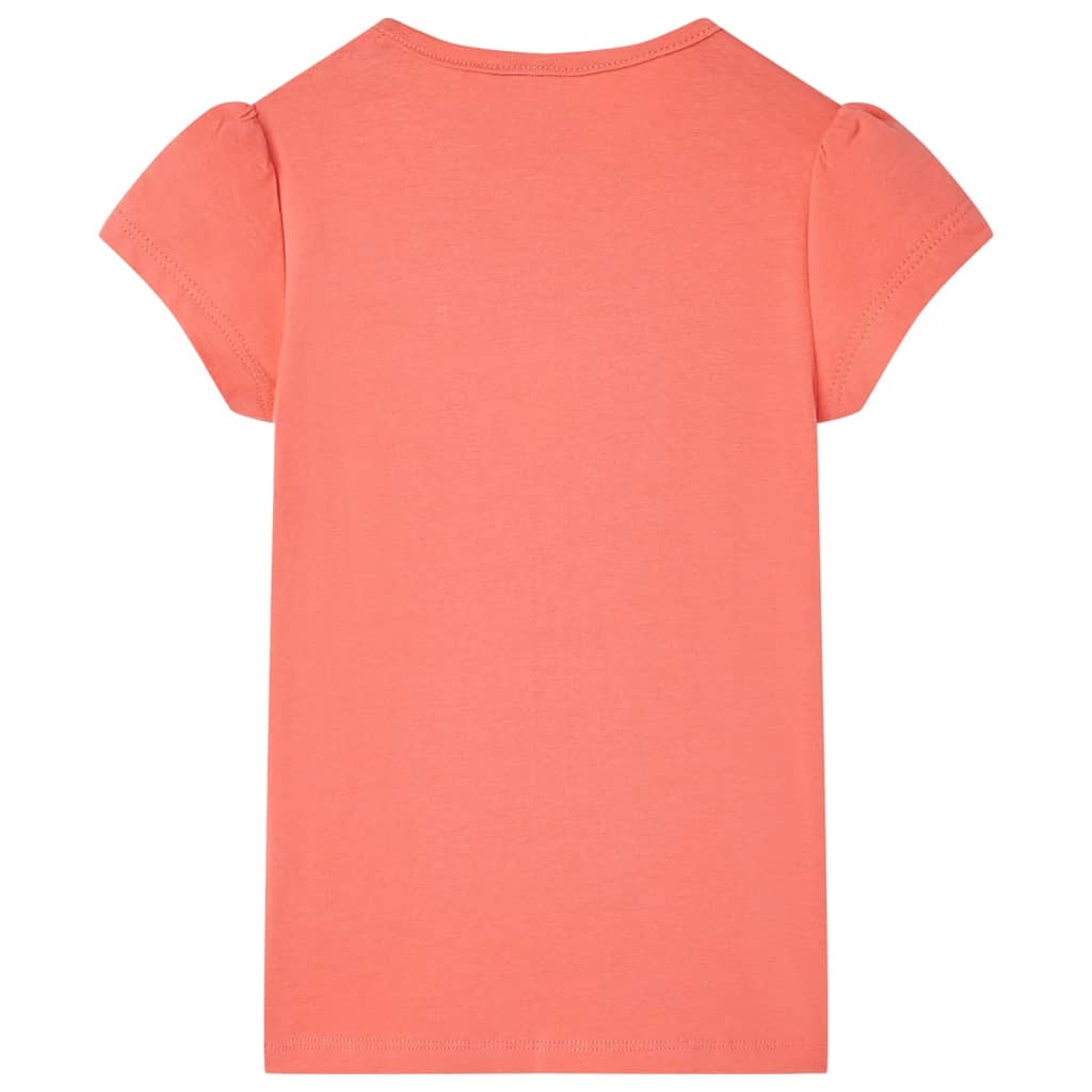 VidaXL Chemise enfant 116 couleur corail