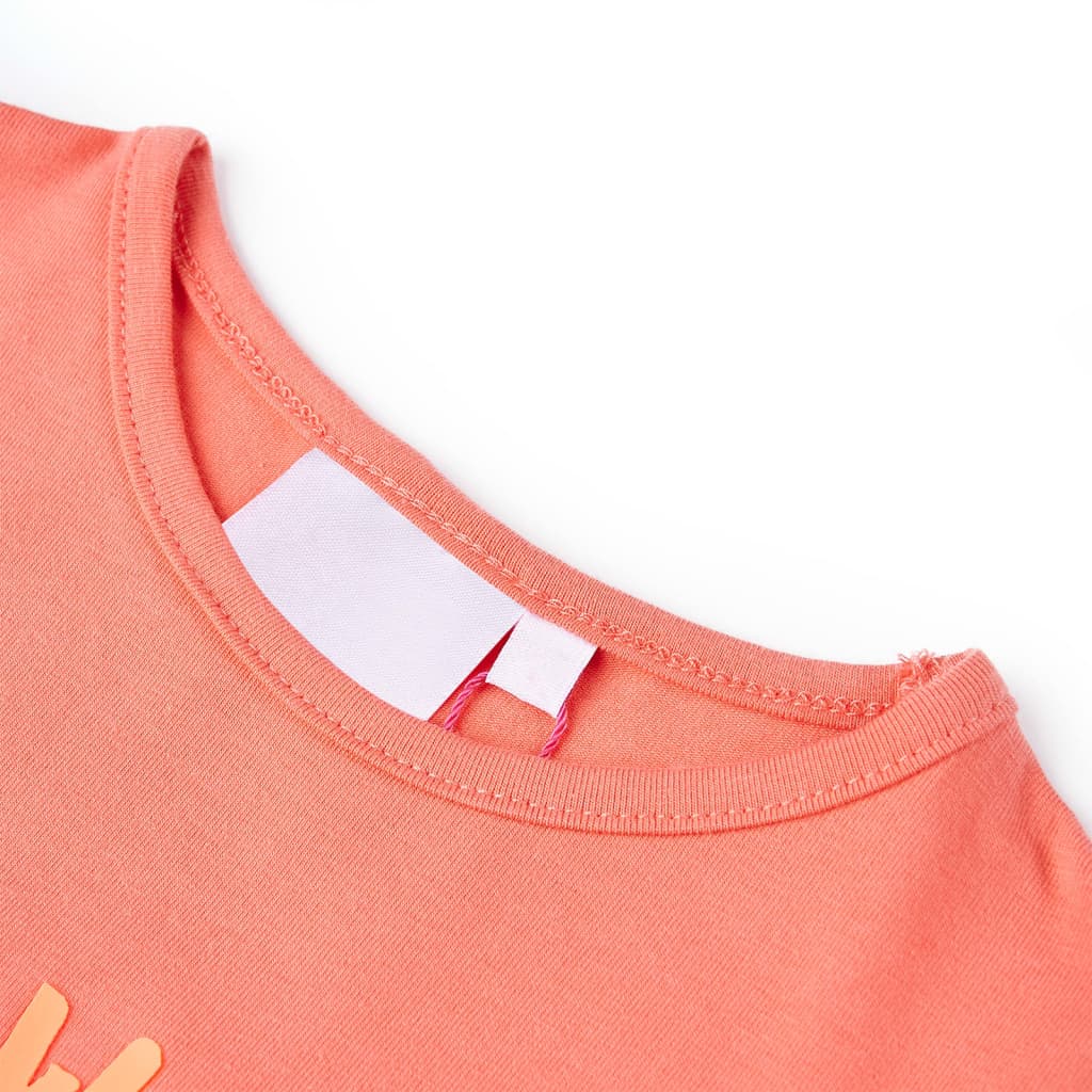 VidaXL Chemise enfant 140 corail