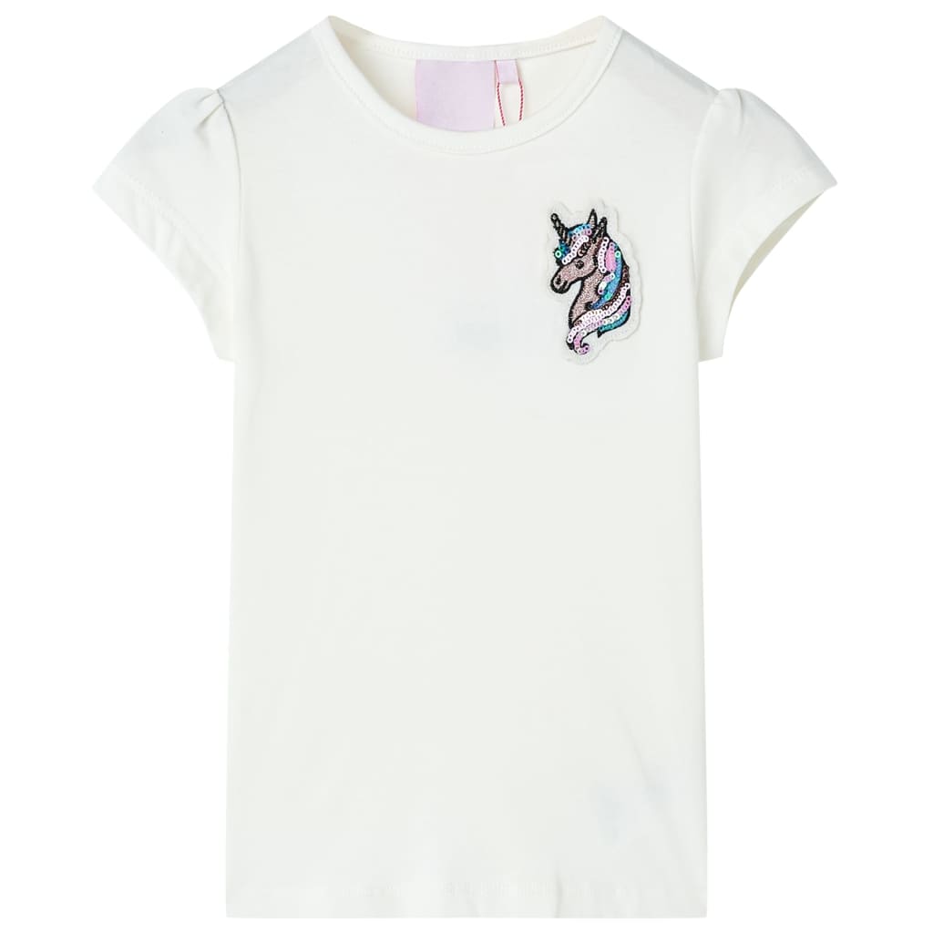 VidaXL Chemise enfant 104 écru