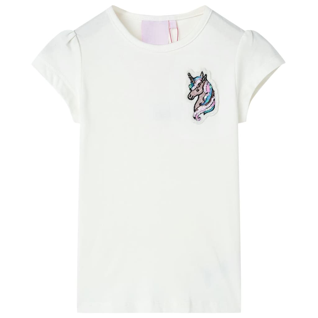 VidaXL Chemise enfant 140 écru