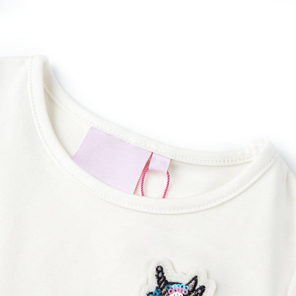 VidaXL Chemise enfant 140 écru