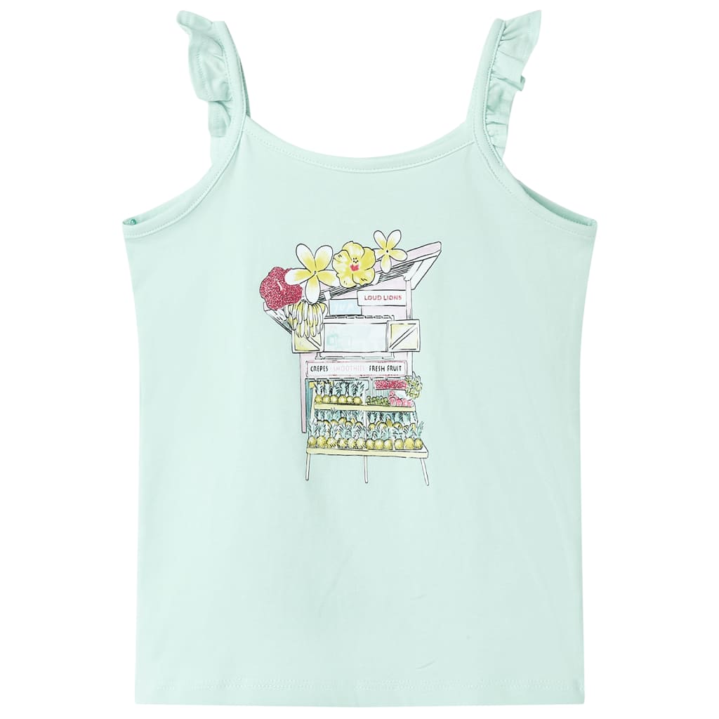 VidaXL Haut enfant 140 menthe clair