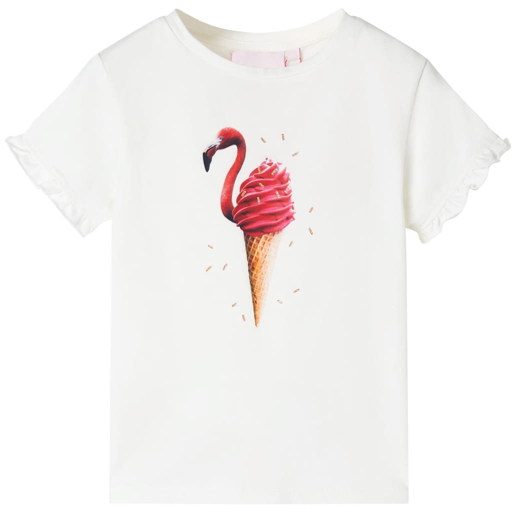 VidaXL Chemise enfant 128 écru