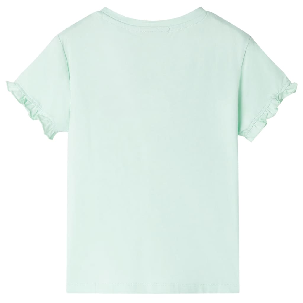 VidaXL Chemise enfant 104 menthe clair