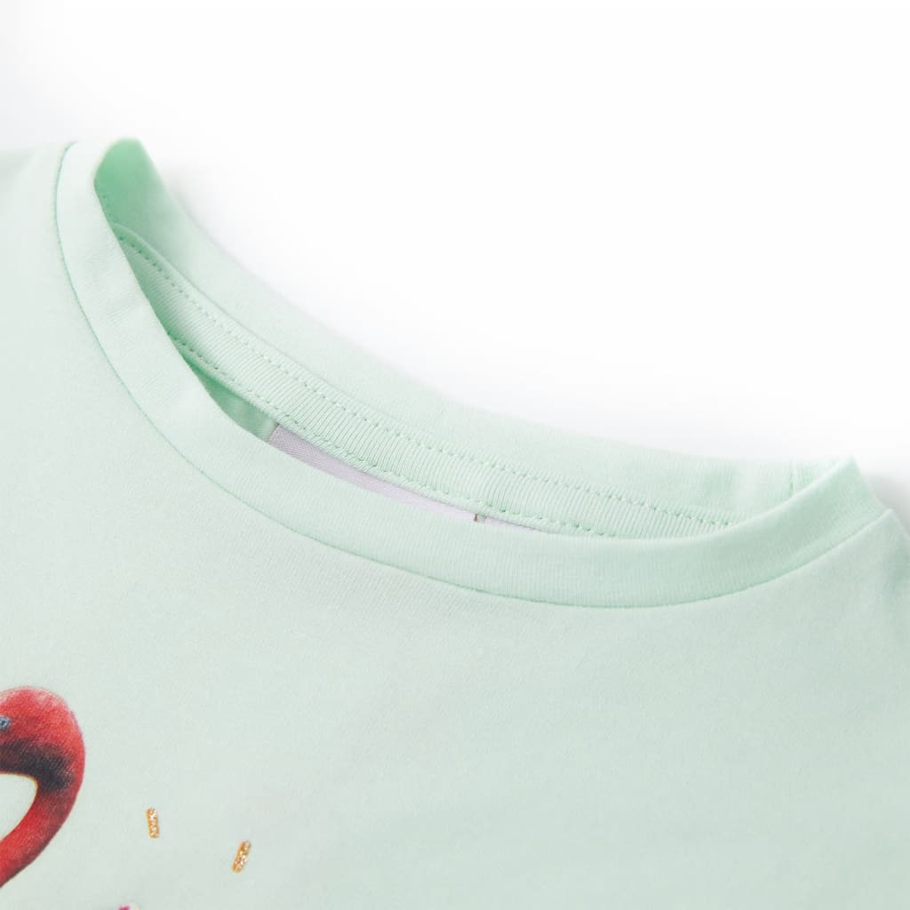 Chemise enfant VidaXL 140 menthe clair