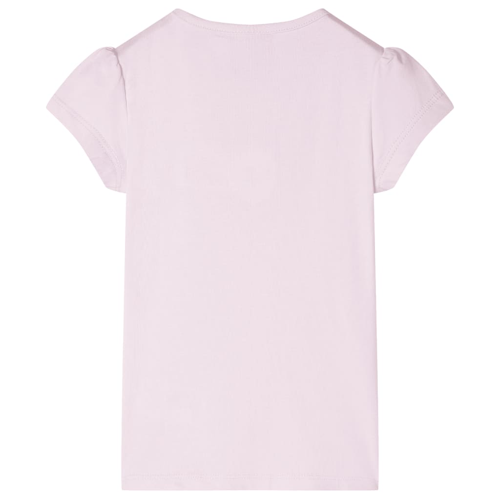 VidaXL Chemise enfant à manches courtes 92 rose tendre