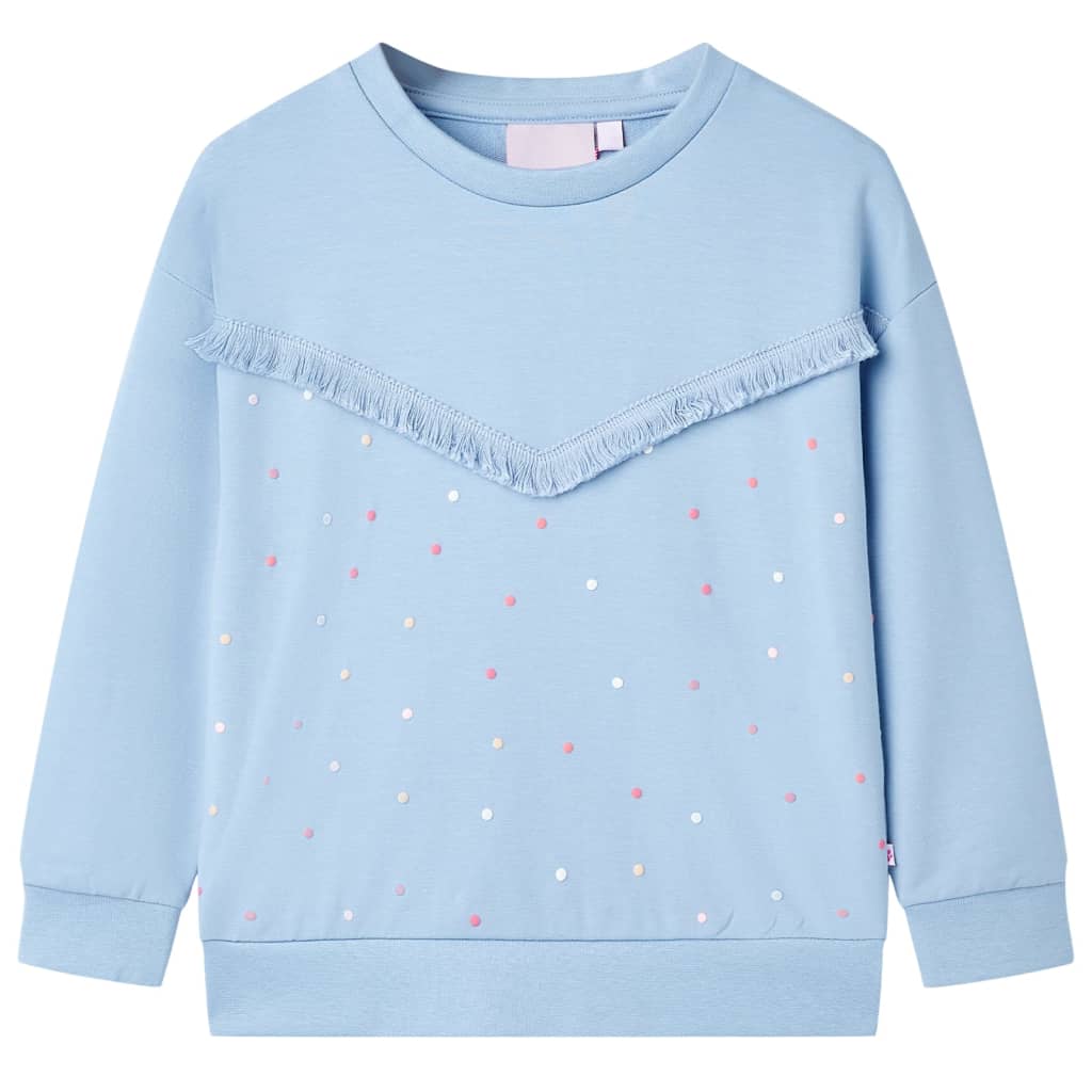VidaXL Pull enfant 140 bleu