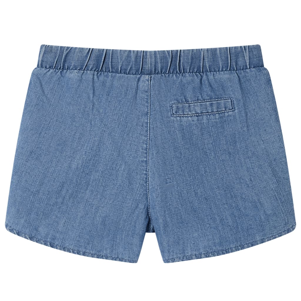 VidaXL Short enfant 92 bleu denim
