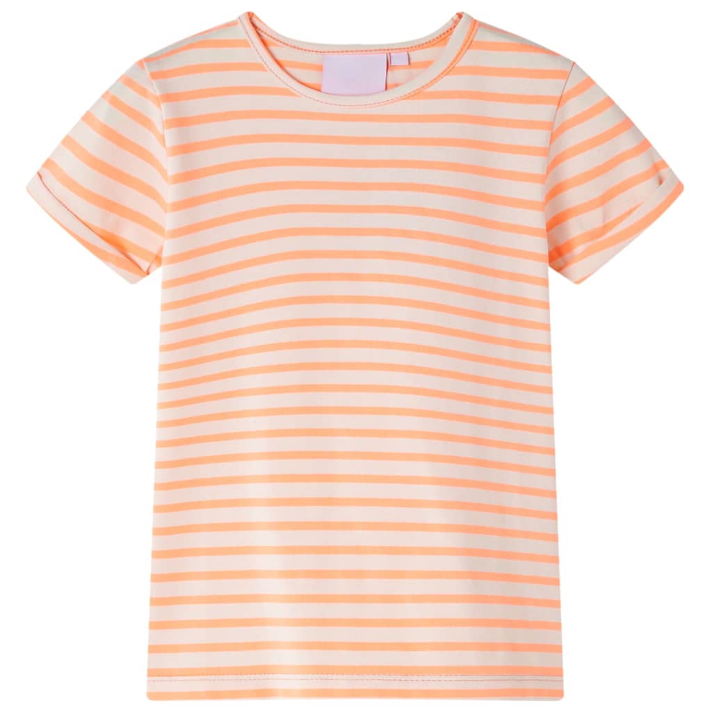 VidaXL Chemise enfant 116 orange fluo