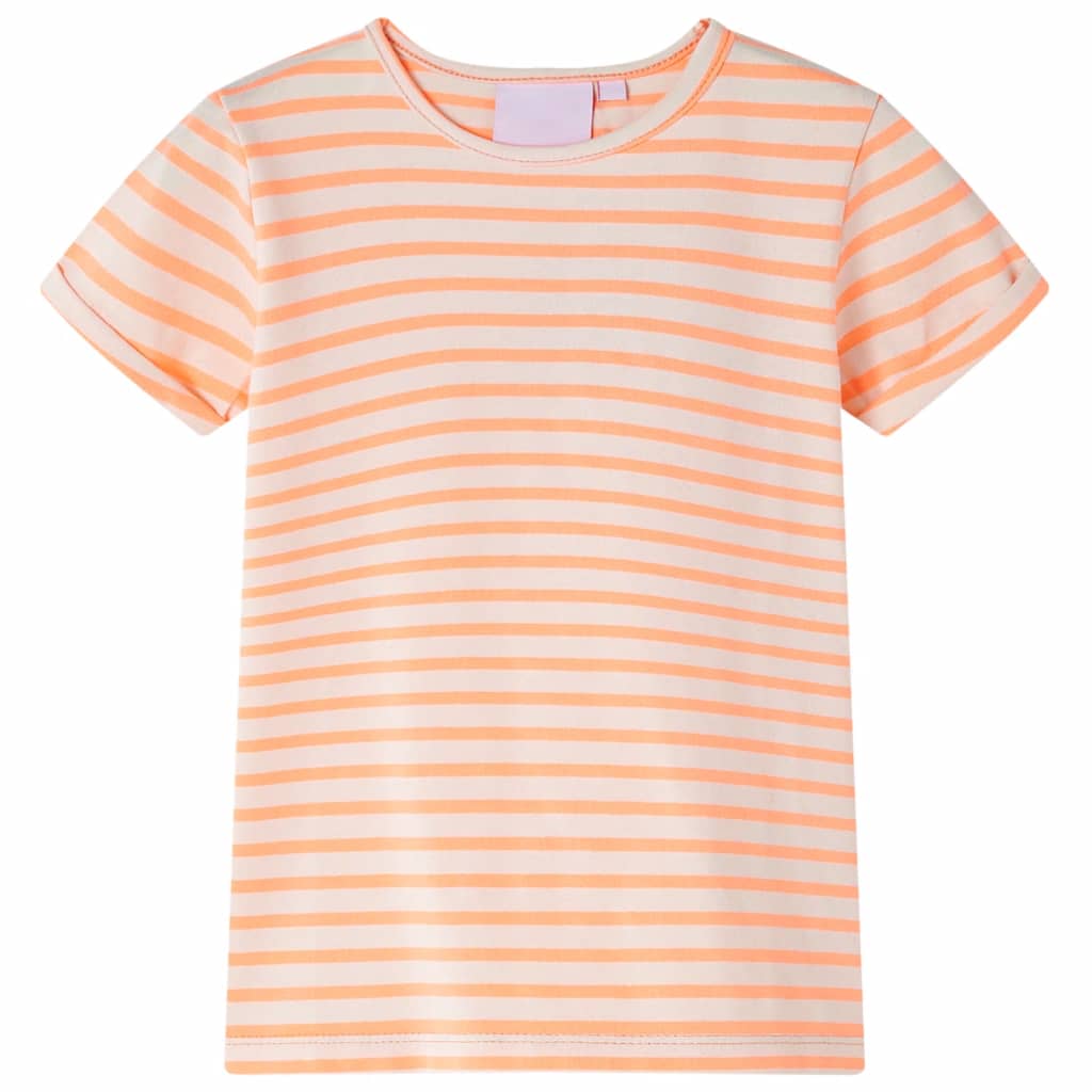 VidaXL Chemise enfant 140 orange fluo