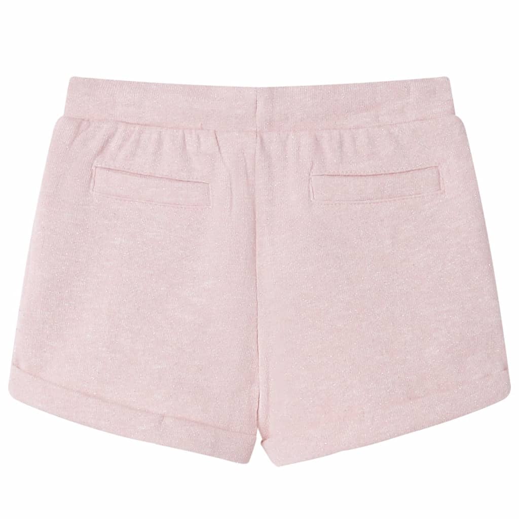 VidaXL Short enfant avec cordon de serrage 92 rose clair mélangé