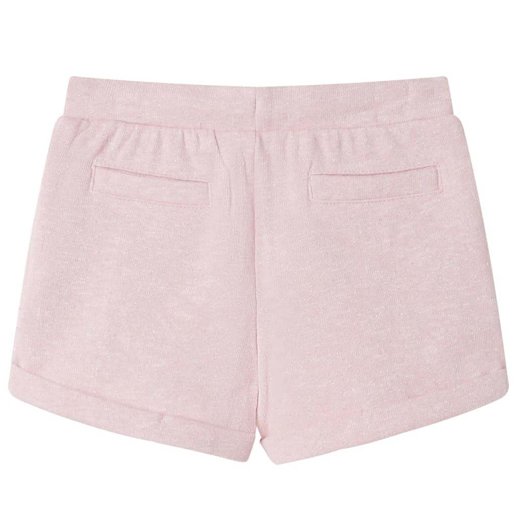 VidaXL Short enfant avec cordon de serrage 104 rose clair mélangé