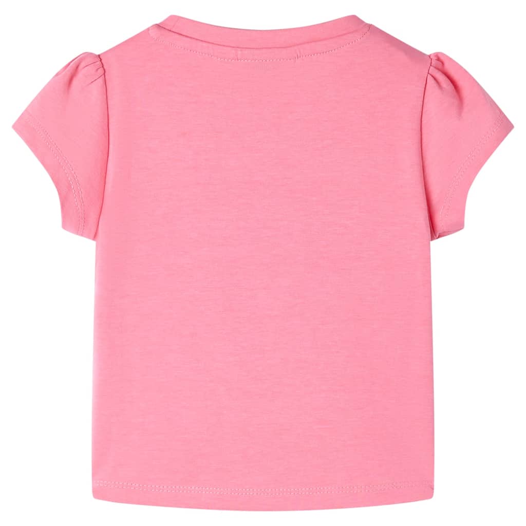 VidaXL Chemise enfant 104 rose vif fluorescent