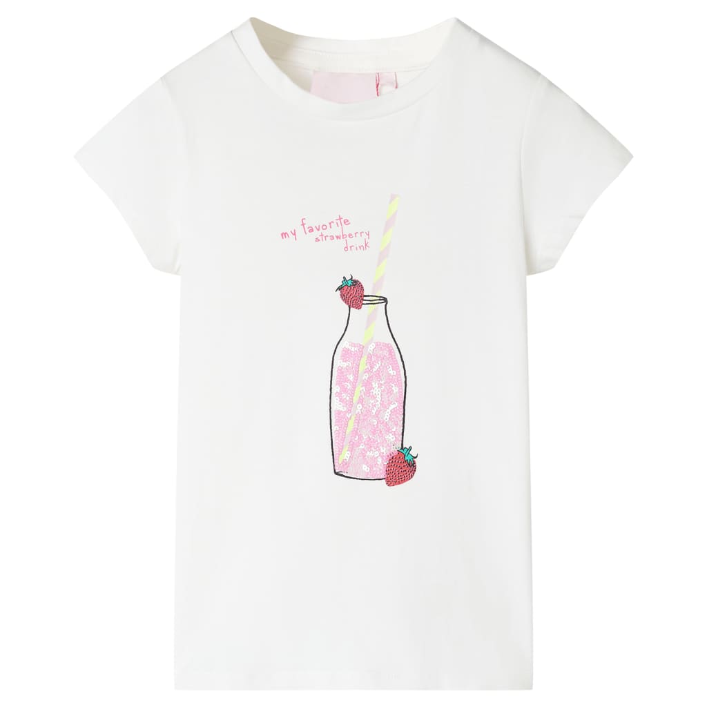 VidaXL Chemise enfant 92 écru