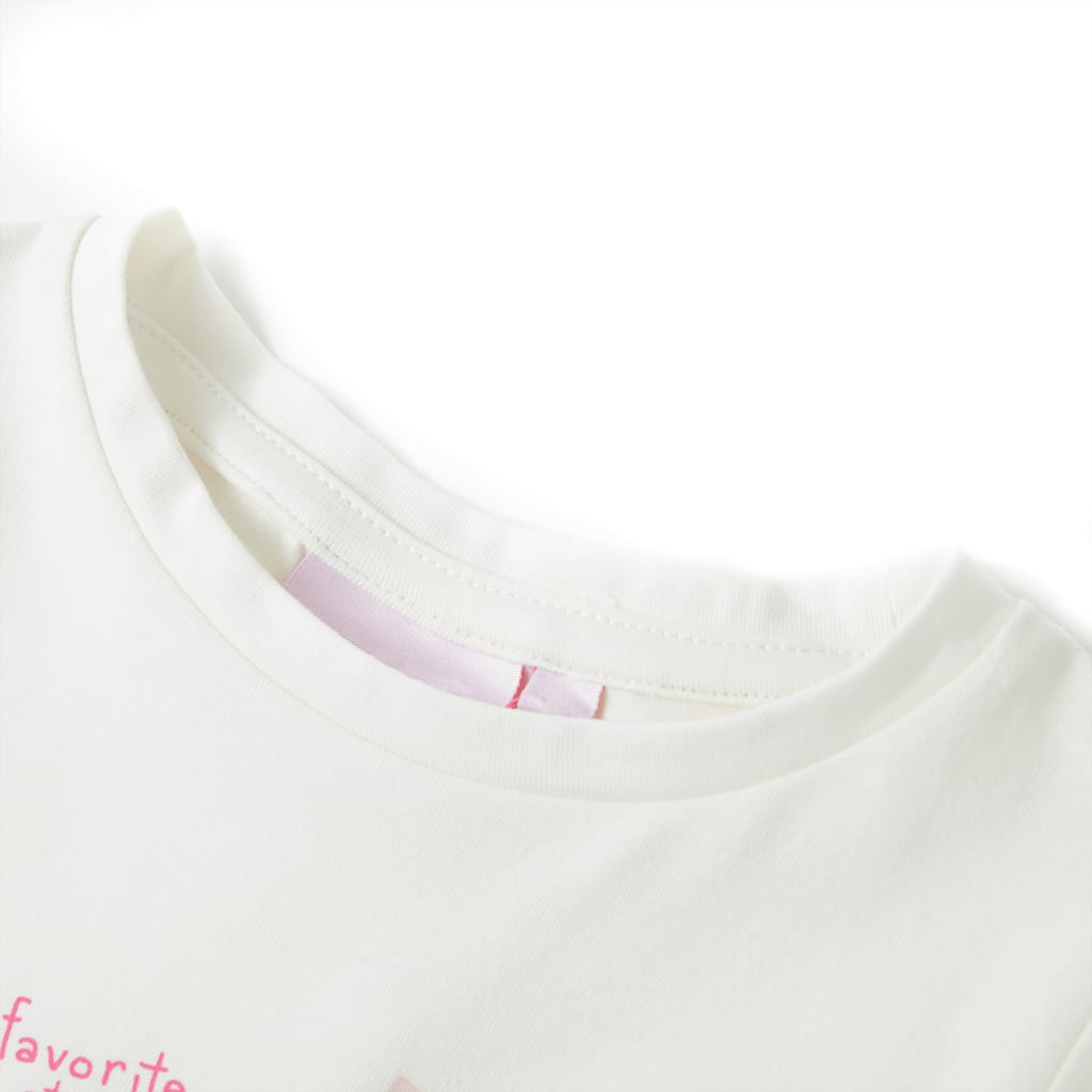 VidaXL Chemise enfant 92 écru