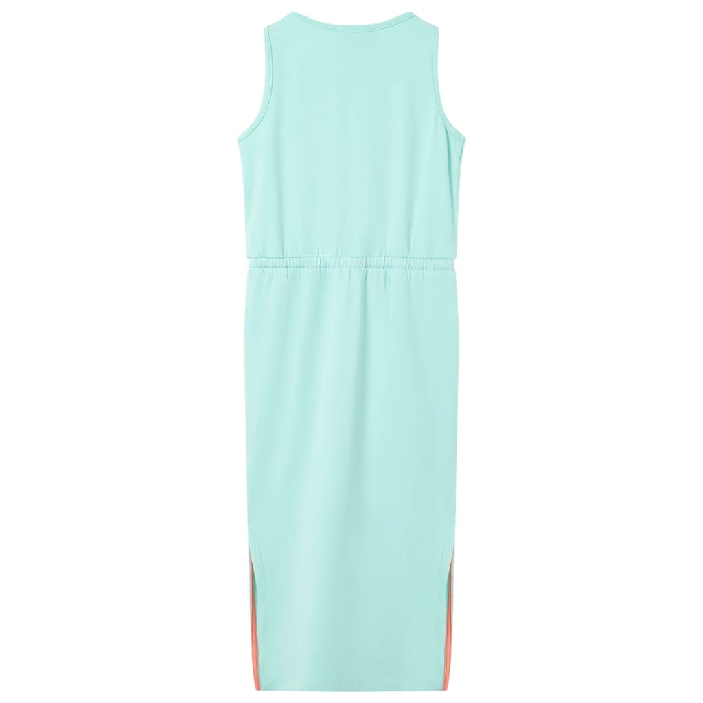 VidaXL Robe enfant avec cordon 116 menthe clair