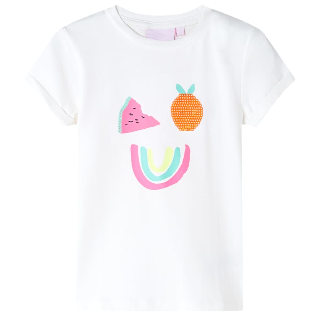 VidaXL Chemise enfant 128 écru