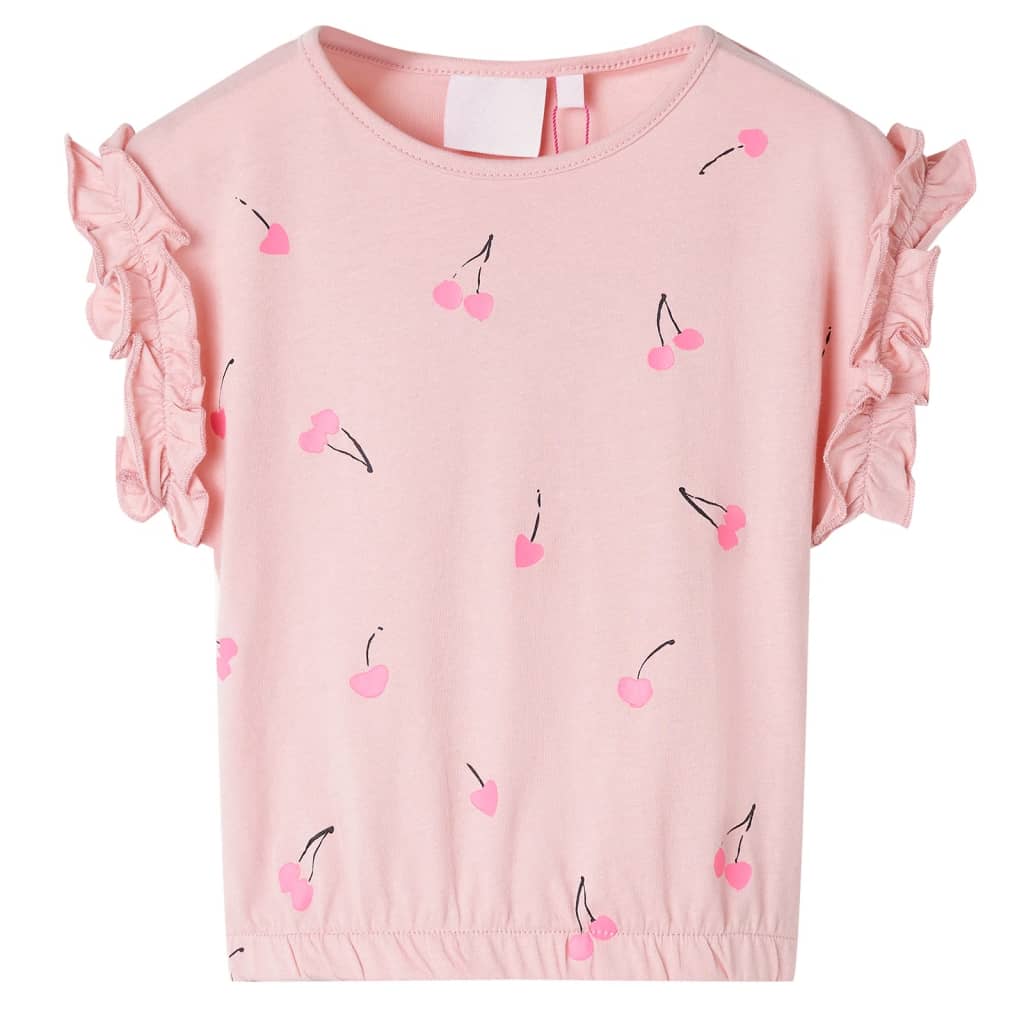VidaXL Chemise enfant 140 rose clair