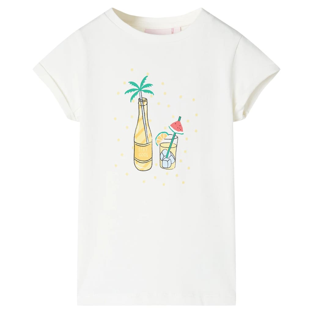 VidaXL Chemise enfant 104 écru