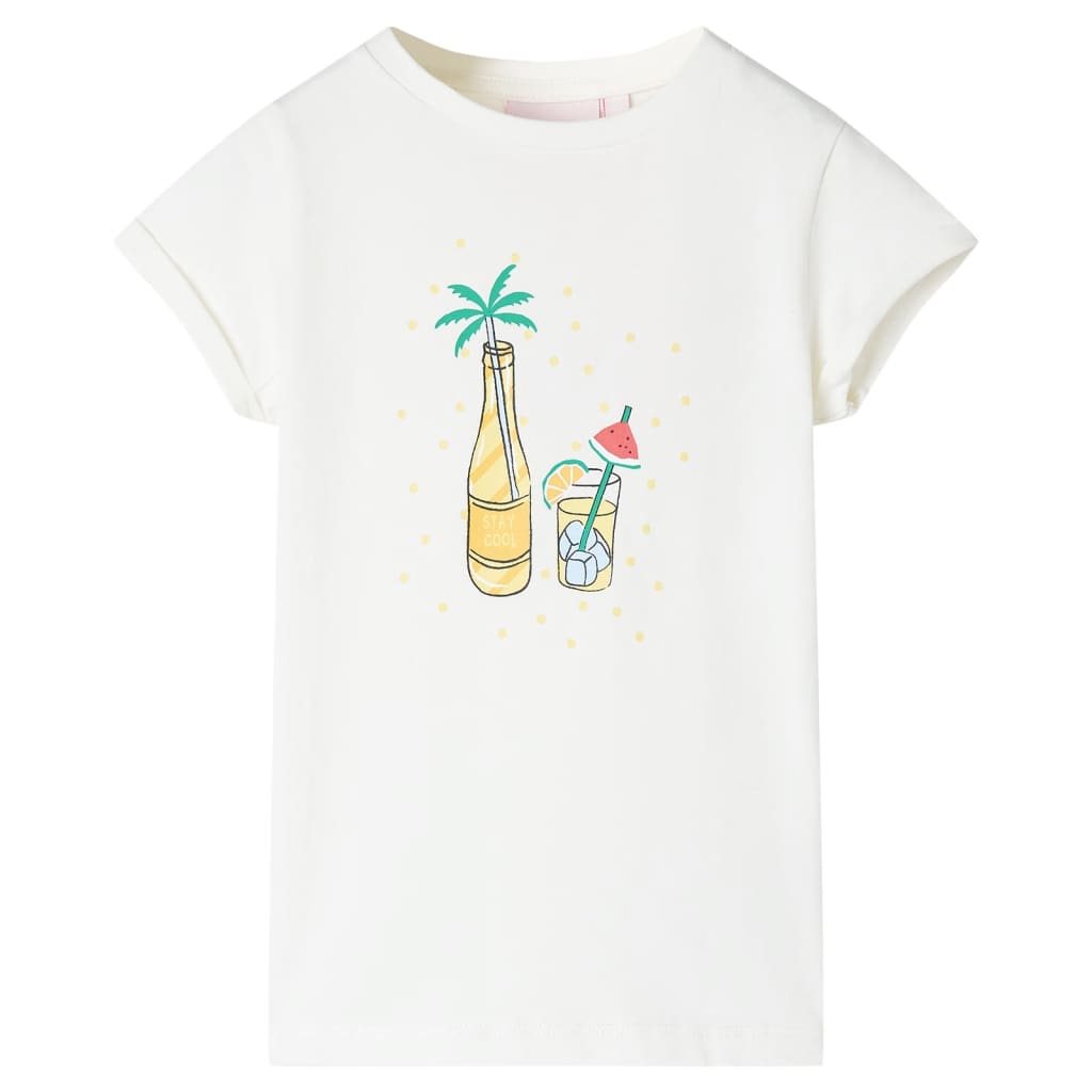 Chemise enfant VidaXL 140 écru