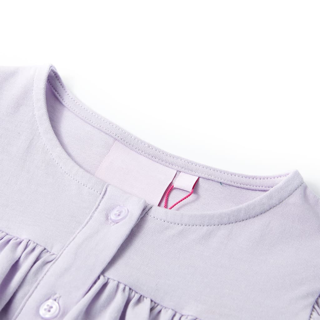 VidaXL Chemise enfant 116 lilas