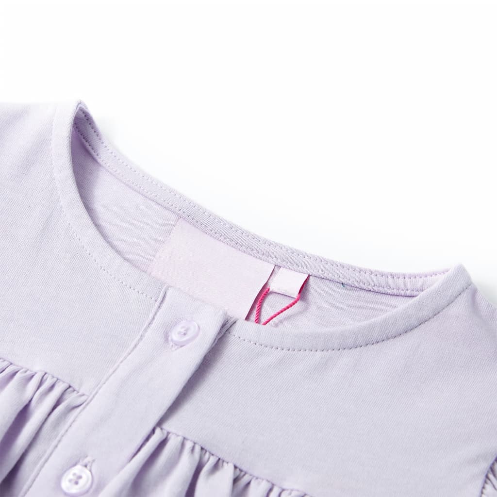 VidaXL Chemise enfant 128 lilas