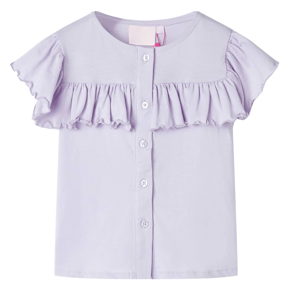 VidaXL Chemise enfant 140 lilas
