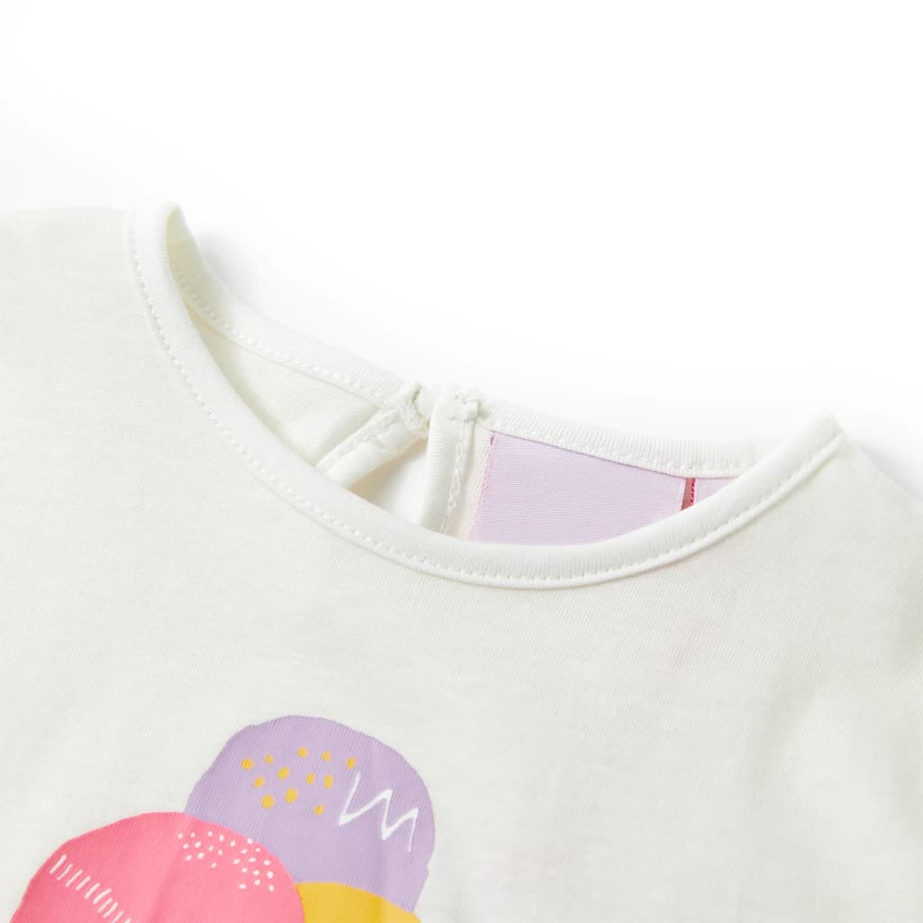 VidaXL Chemise enfant 104 écru