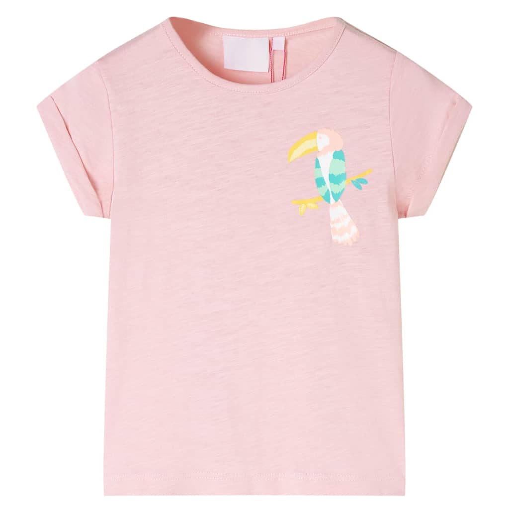 VidaXL Chemise enfant 140 rose clair