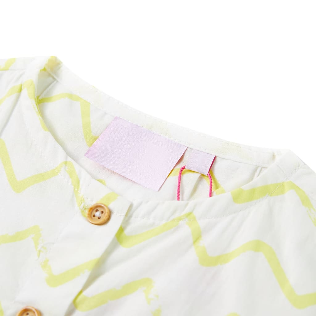 VidaXL Chemise enfant 92 écru
