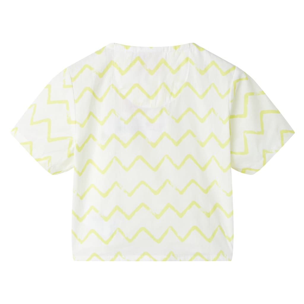 VidaXL Chemise enfant 128 écru