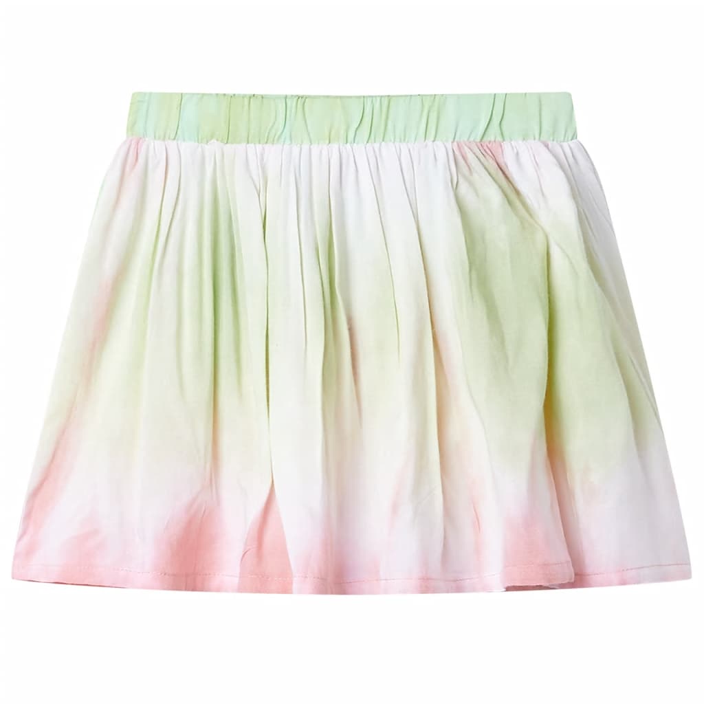 VidaXL Jupe enfant plissée 128 rose clair