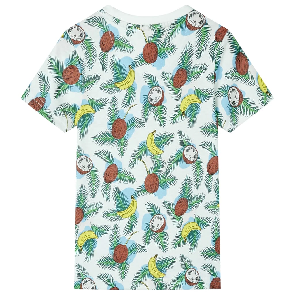 VidaXL Chemise enfant à manches courtes 92 multicolore