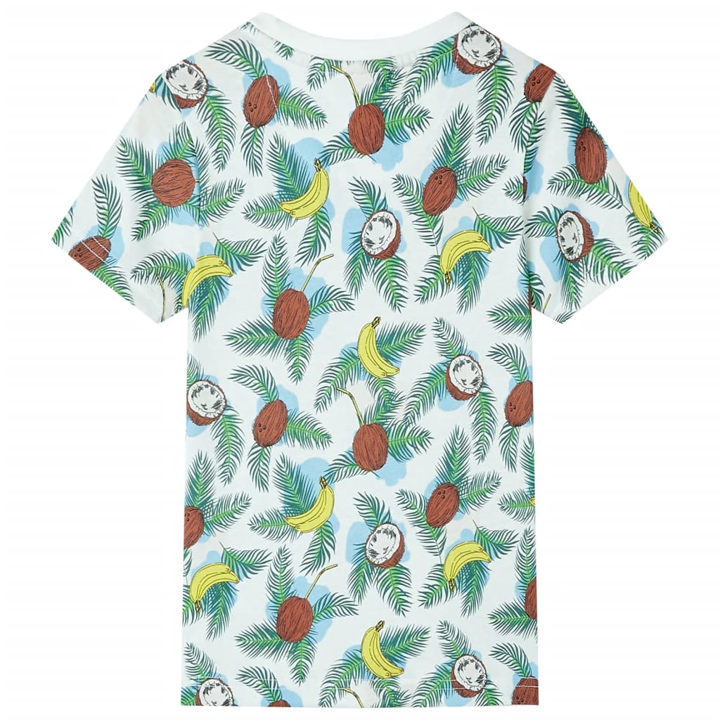 VidaXL Chemise enfant à manches courtes 140 multicolore