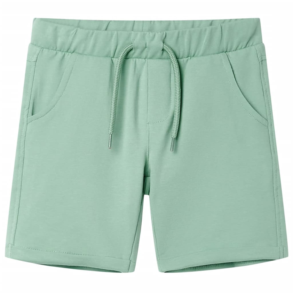 VidaXL short enfant avec cordon de serrage 128 kaki clair