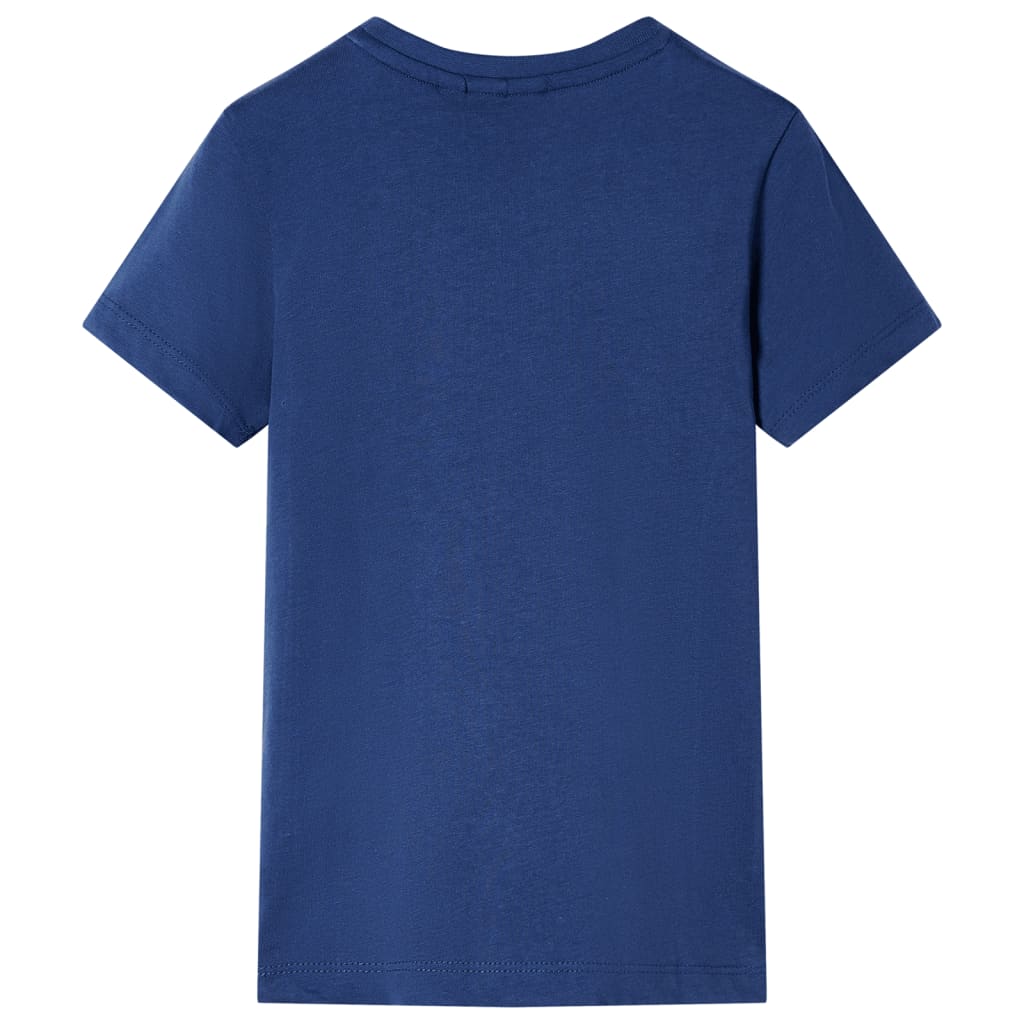 VidaXL Chemise enfant 92 bleu foncé