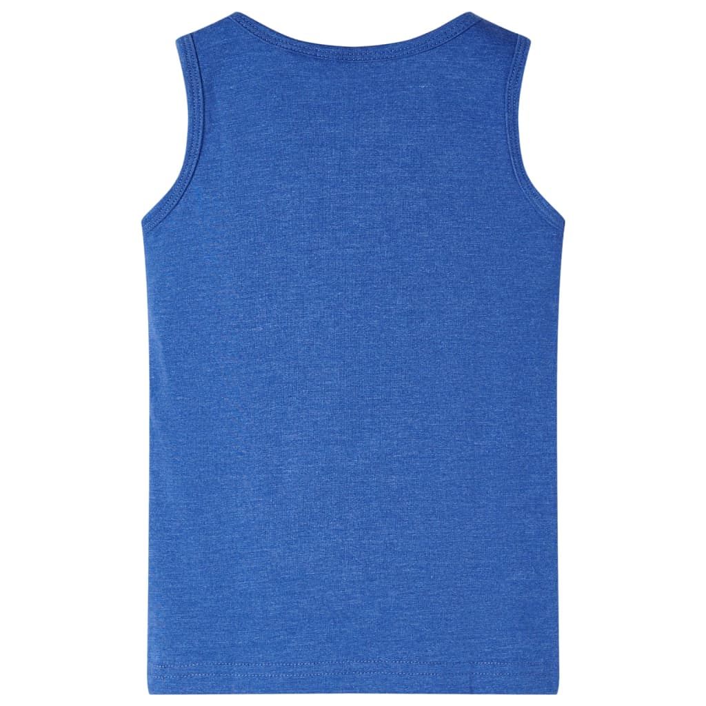 VidaXL haut enfant 128 bleu mixte