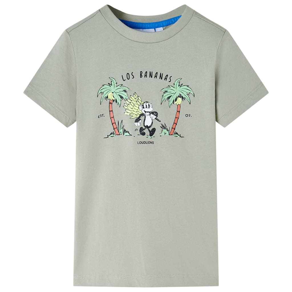 VidaXL Chemise enfant 92 kaki clair