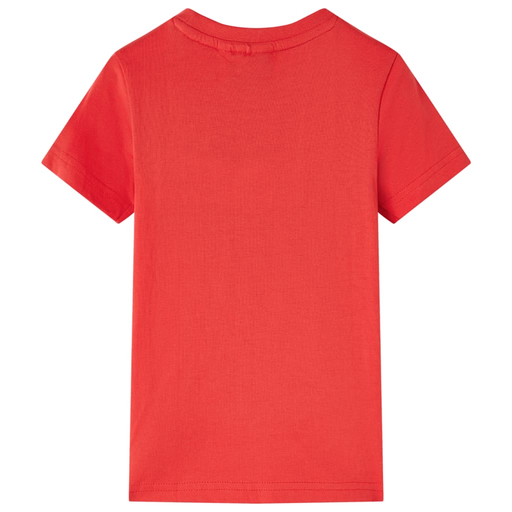VidaXL Chemise enfant 92 rouge