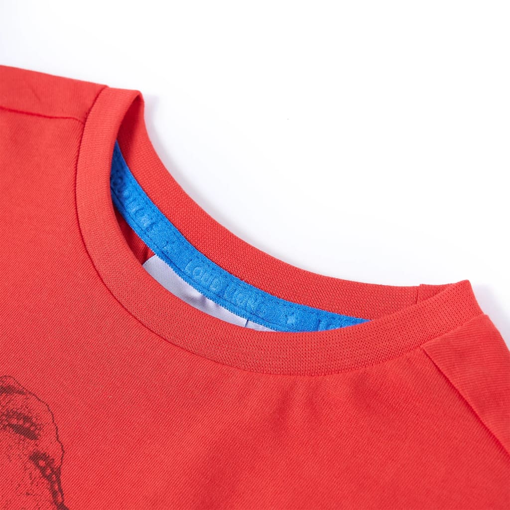 VidaXL Chemise enfant 92 rouge
