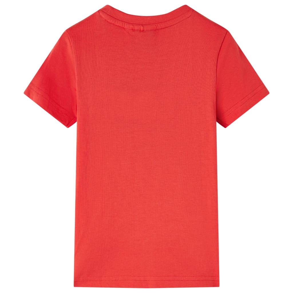 VidaXL Chemise enfant 128 rouge