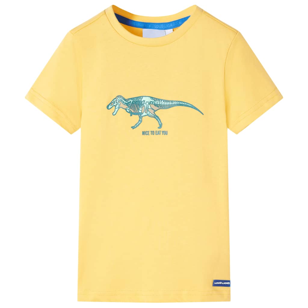 VidaXL Chemise enfant 116 ocre clair