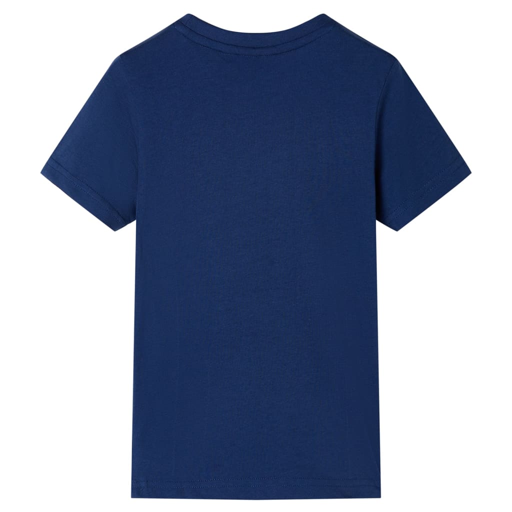 VidaXL Chemise enfant 116 bleu foncé