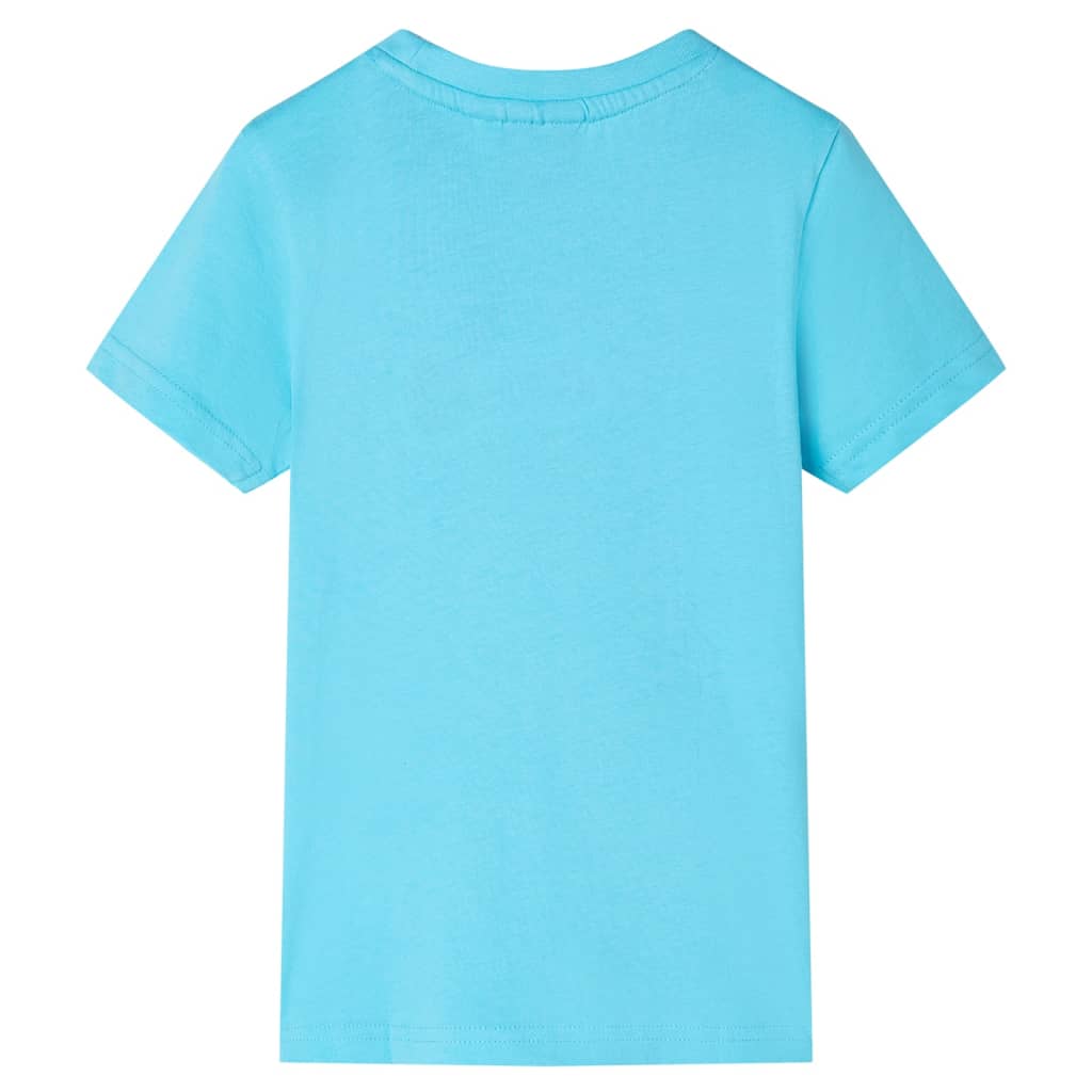 VidaXL Chemise enfant 128 bleu mer
